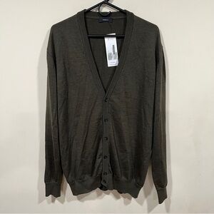 WARDROBE.NYC The Woolmark Company knitted cardigan 100% merino wool size S